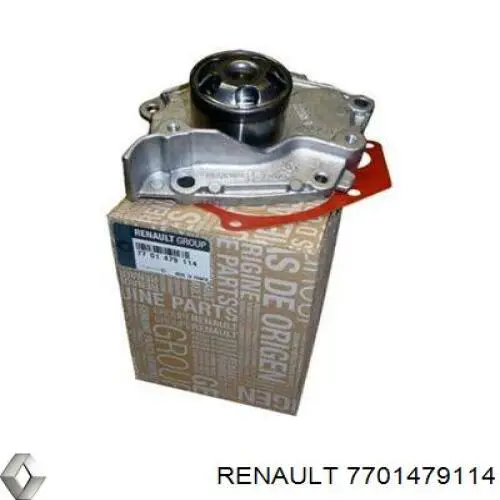 Pompa chłodząca wodna Renault (RVI) 7701479114 cena, od 32,70 USD