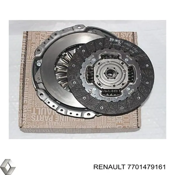 7701479161 Renault (RVI) Zestaw sprzęgła (3 części)