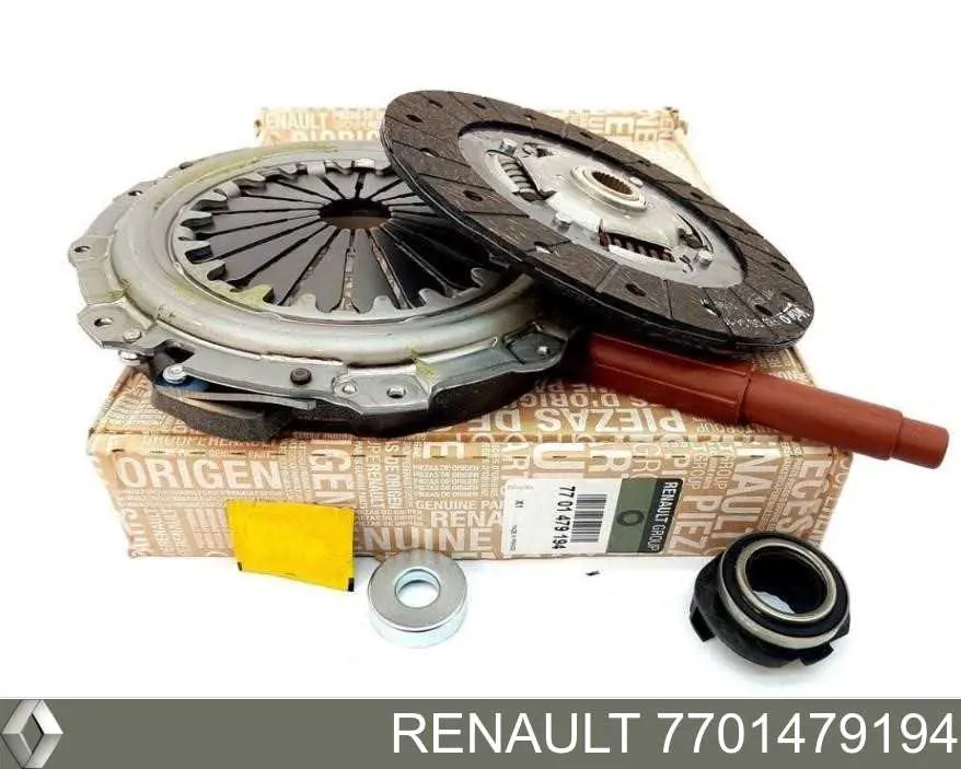 Zestaw sprzęgła (3 części) Renault (RVI) 7701479194 cena, od 112,32 USD