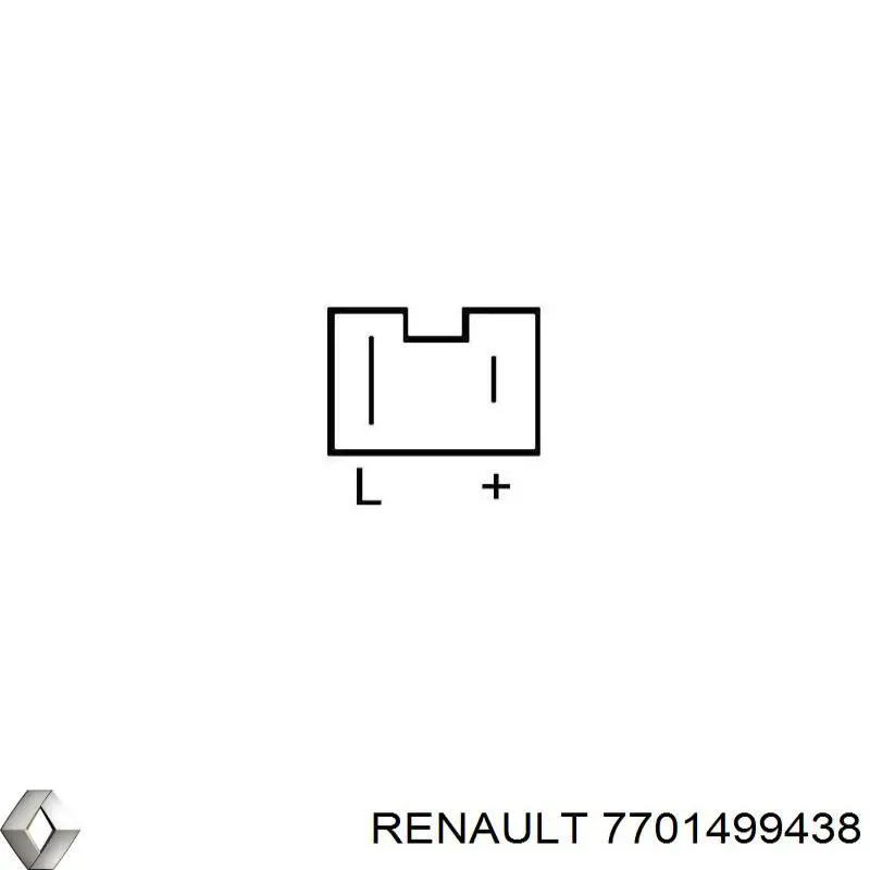 Alternator Renault (RVI) 7701499438