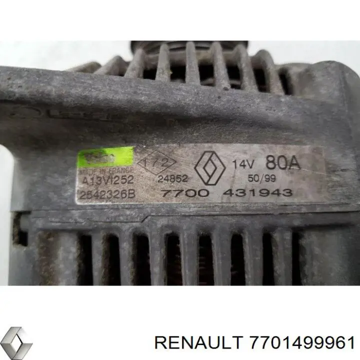  Alternator Volvo V40 