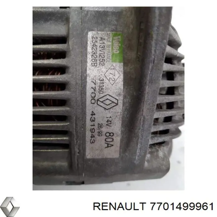 Do koszyka Alternator Volvo V40  VW