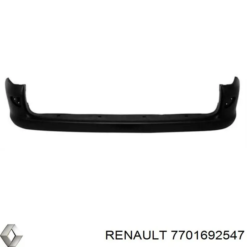 Zderzak tylny Renault (RVI) 7701692547 cena, od 84,93 USD