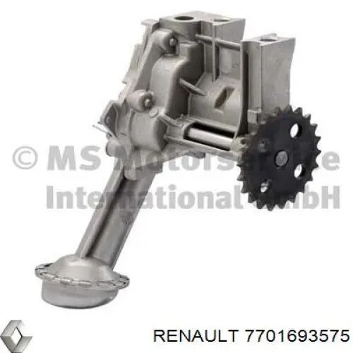 Pompa oleju Renault (RVI) 7701693575 cena, od 72,42 USD