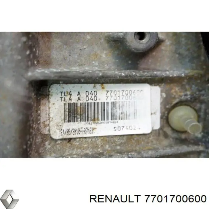 Mechaniczna skrzynia biegów w komplecie Renault (RVI) 7701700600