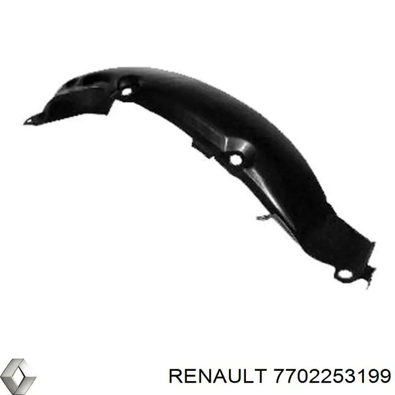 Nadkole błotnika przedniego lewe do Renault 19 II B53, C53