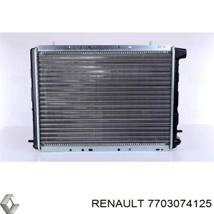 Chłodnica silnika Renault (RVI) 7703074125 cena, od 48,38 USD