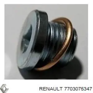Do koszyka 7703075347 Renault (RVI) Korek miski olejowej silnika