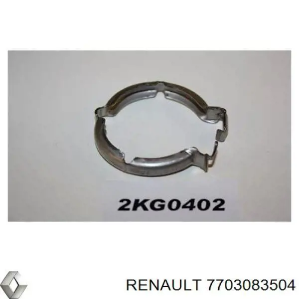 7703083504 Renault (RVI) Obcior rury zaworu EGR
