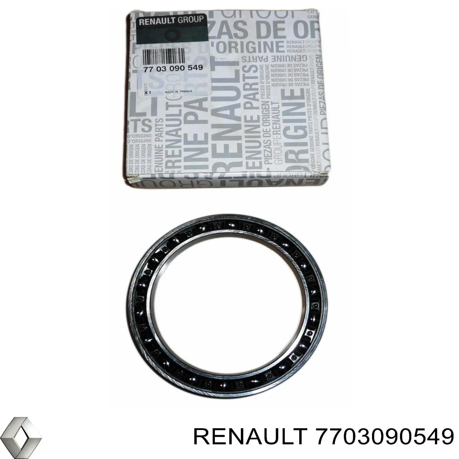 Łożysko skrzyni biegów Renault (RVI) 7703090549 cena, od 39,92 USD