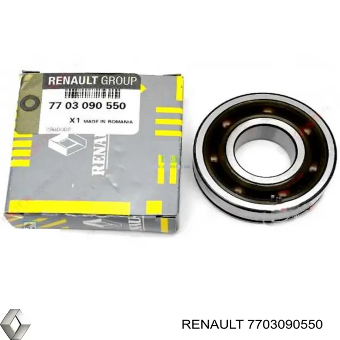 Łożysko wału sprzęgłowego skrzyni biegów Renault (RVI) 7703090550 cena, od 15,45 USD