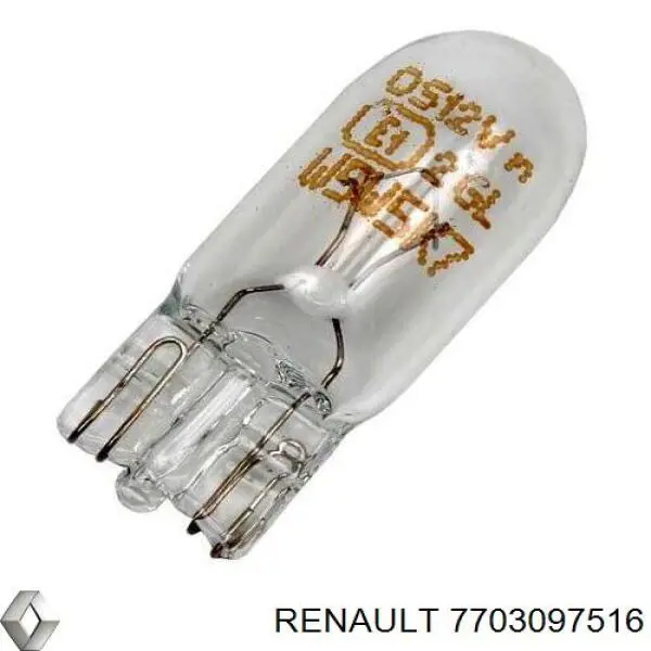 7703097516 Renault (RVI) Żarówka oświetlenia wnętrza/kabiny