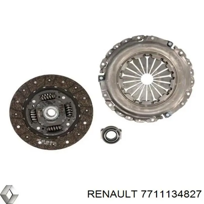 Zestaw sprzęgła (3 części) Renault (RVI) 7711134827 cena, od 115,36 USD