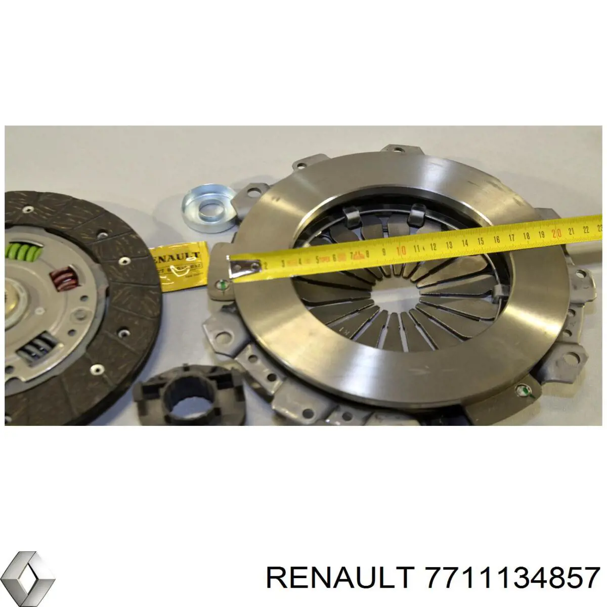 Do koszyka 7711134857 Renault (RVI) Zestaw sprzęgła (3 części)