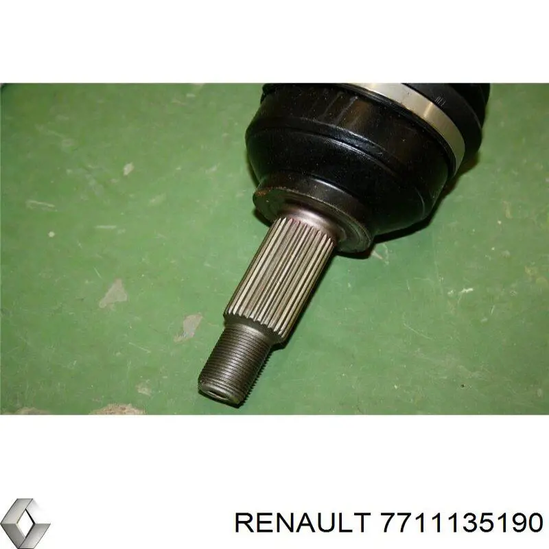 Do koszyka 7711135190 Renault (RVI) Półoś napędowa przednia prawa