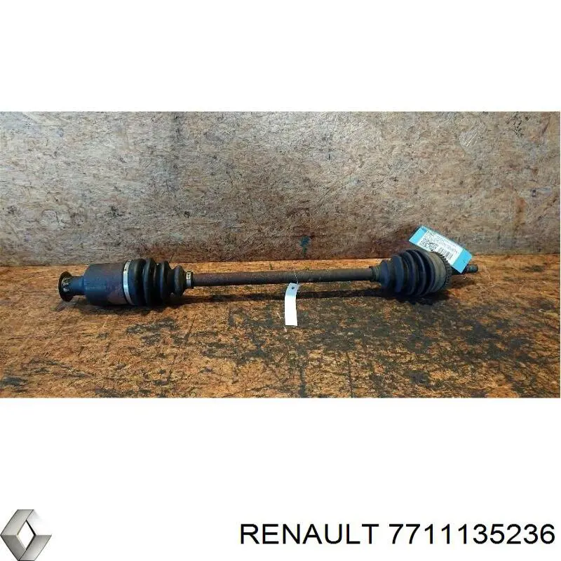7711135236 Renault (RVI) Półoś napędowa przednia prawa