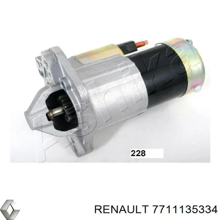 Rozrusznik Renault (RVI) 7711135334