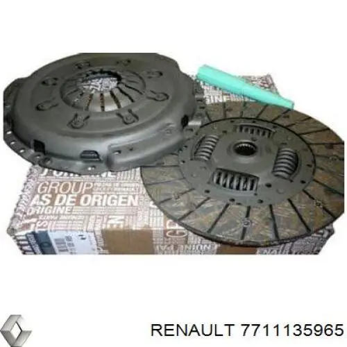 Zestaw sprzęgła (3 części) Renault (RVI) 7711135965 cena, od 112,50 USD