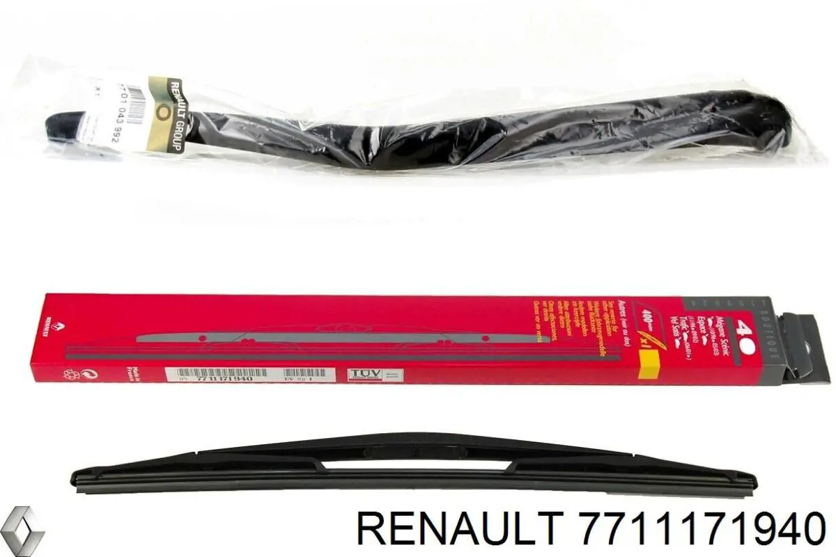 Pióro wycieraczki szyby tylnej Renault (RVI) 7711171940 cena, od 12,46 USD