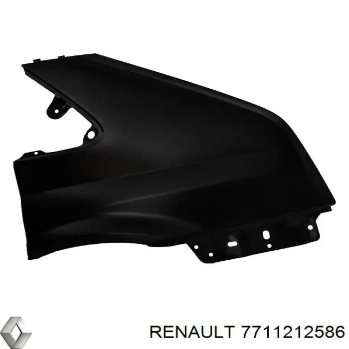 Do koszyka 7711212586 Renault (RVI) Chlapacze tylne, komplet