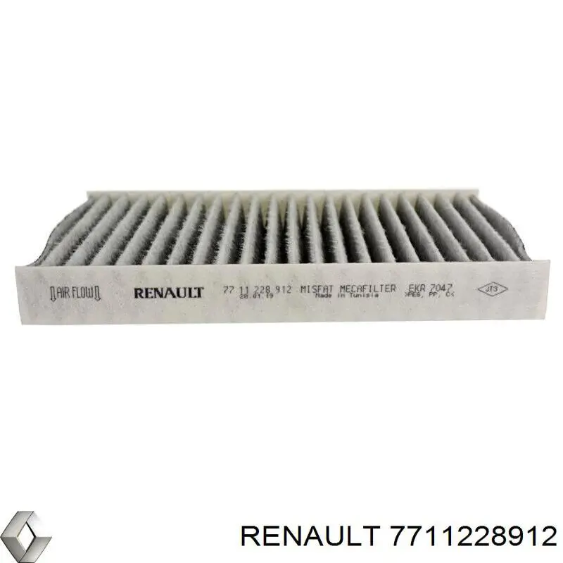 Do koszyka 7711228912 Renault (RVI) Filtr kabiny