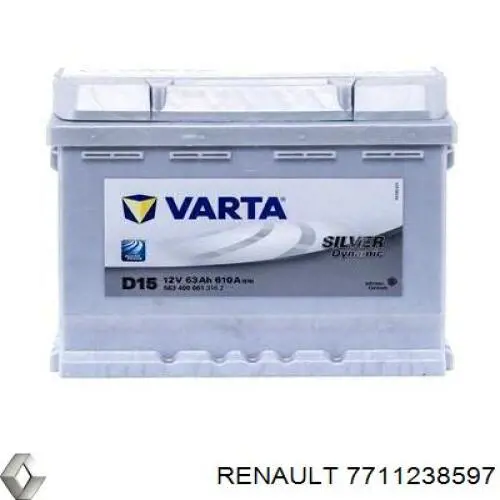 Bateria (akumulator) Renault (RVI) 7711238597 cena, od 16,45 USD