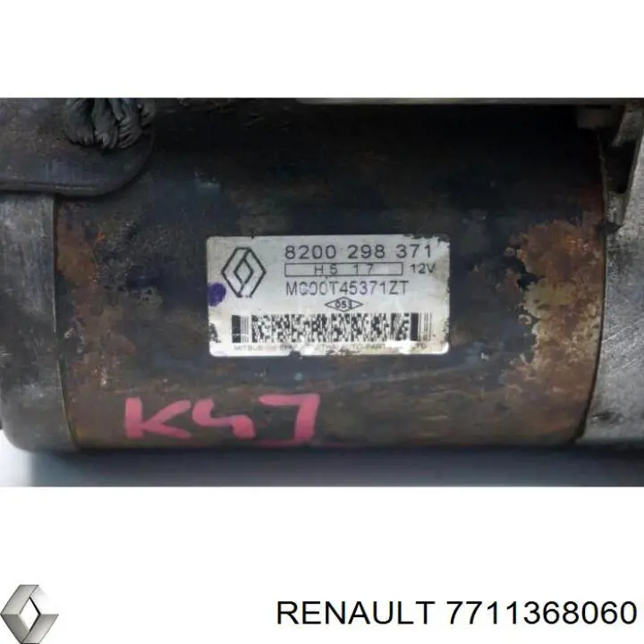 Do koszyka 7711368060 Renault (RVI) Rozrusznik