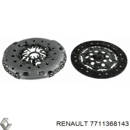 Zestaw sprzęgła (3 części) Renault (RVI) 7711368143 cena, od 156,41 USD