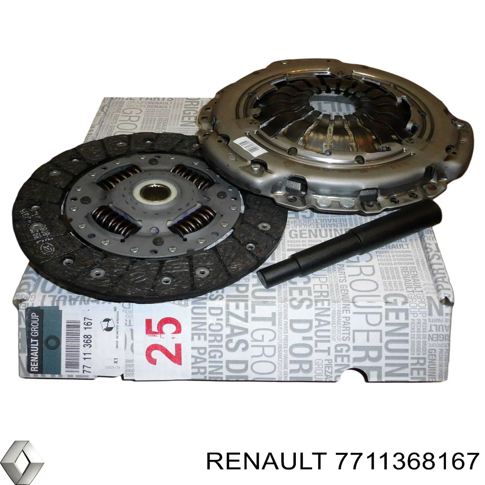 Zestaw sprzęgła (3 części) Renault (RVI) 7711368167 cena, od 121,49 USD