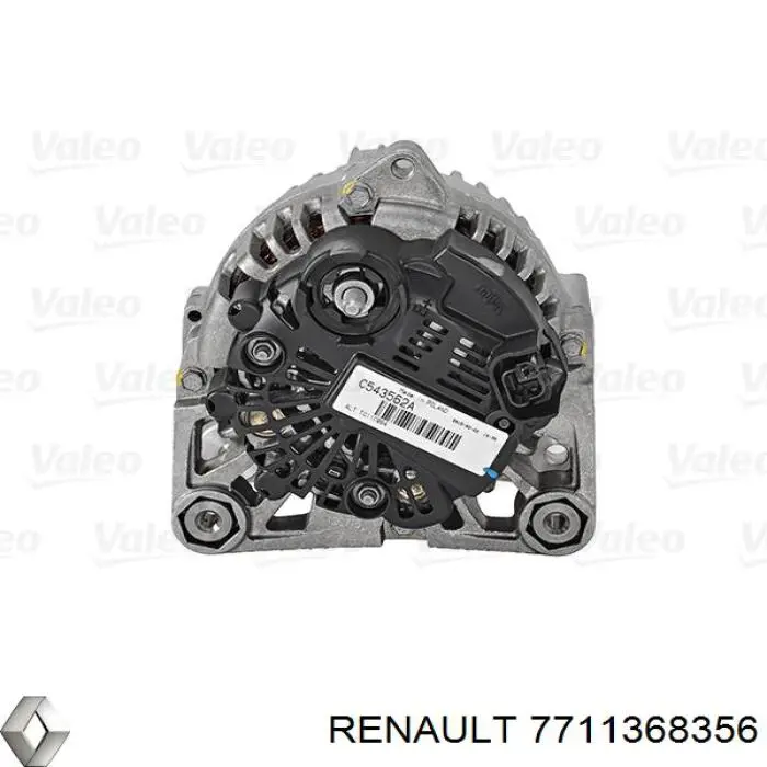 7711368356 Renault (RVI) alternator