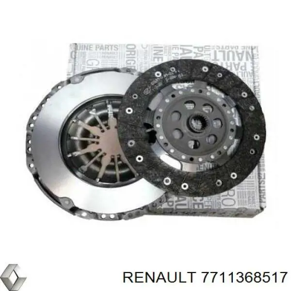 Zestaw sprzęgła (3 części) Renault (RVI) 7711368517 cena, od 114,16 USD