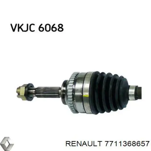 7711368657 Renault (RVI) Półoś napędowa przednia prawa