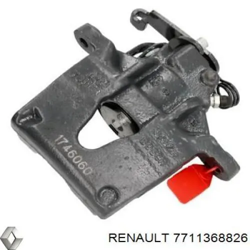 Zacisk hamulcowy tylny lewy Renault (RVI) 7711368826 cena, od 64,27 USD