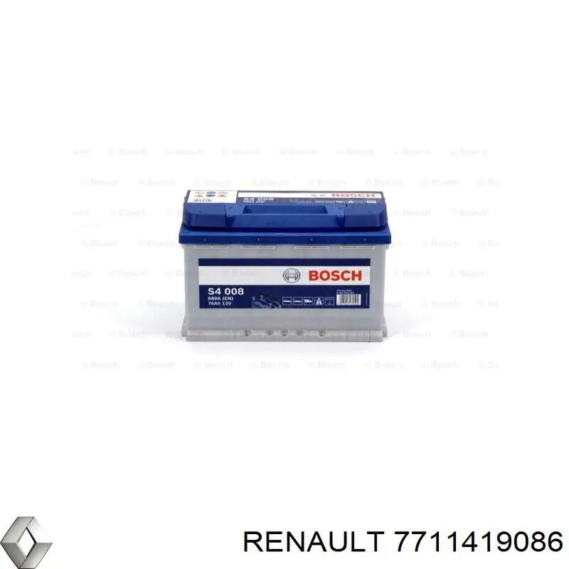 Bateria (akumulator) Renault (RVI) 7711419086 cena, od 204,52 USD