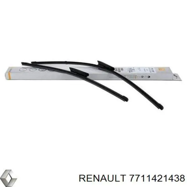 7711421438 Renault (RVI) Pióro wycieraczki szyby przedniej, zestaw (2 szt.)