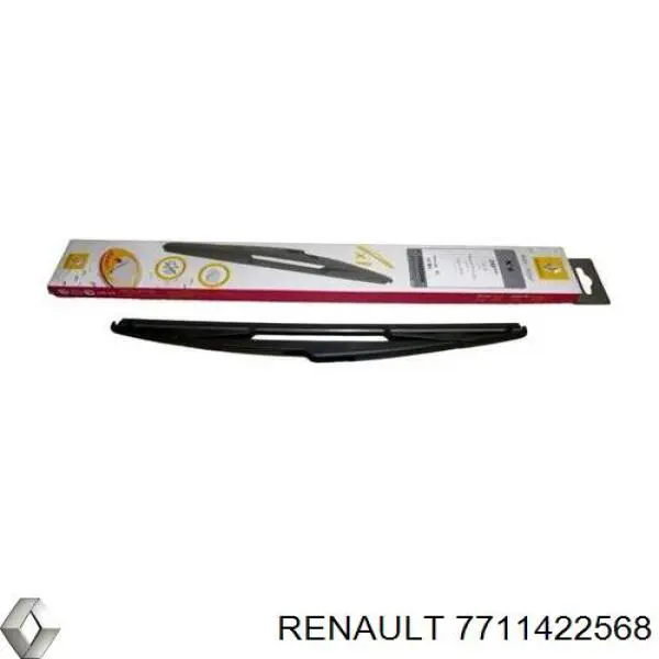 Do koszyka 7711422568 Renault (RVI) Pióro wycieraczki szyby tylnej