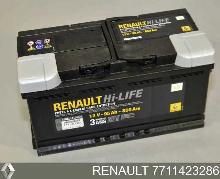 Bateria (akumulator) Renault (RVI) 7711423286 cena, od 199,50 USD