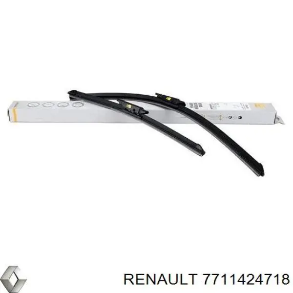 7711424718 Renault (RVI) Pióro wycieraczki szyby przedniej, zestaw (2 szt.)