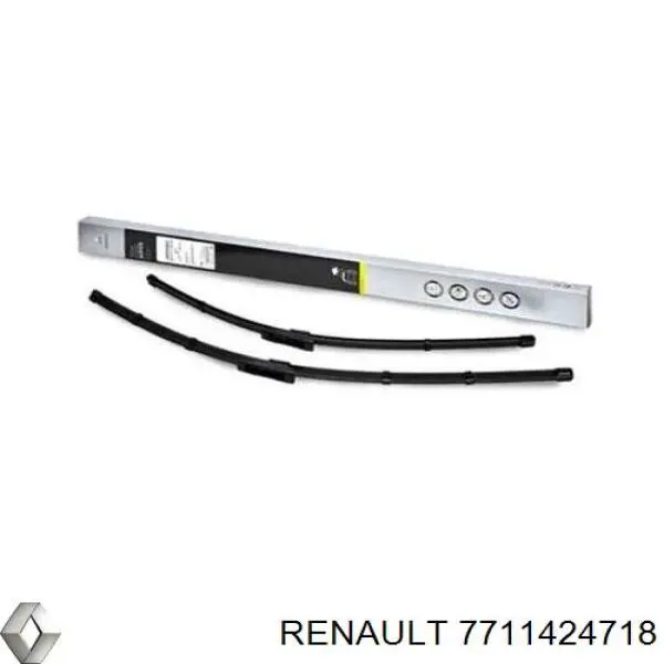 Do koszyka 7711424718 Renault (RVI) Pióro wycieraczki szyby przedniej, zestaw (2 szt.)