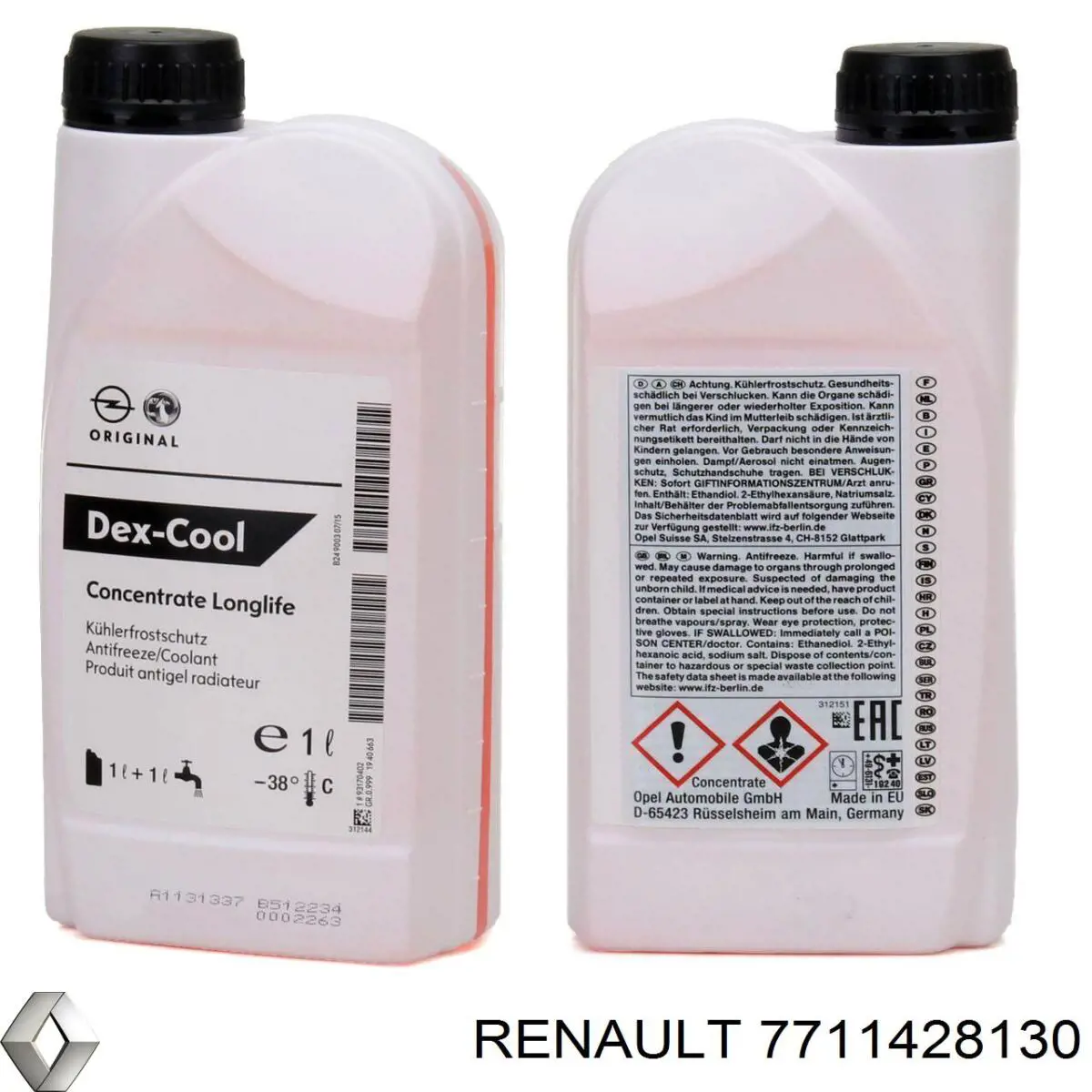 Do koszyka 7711428130 Renault (RVI) Ciecz chłodząca