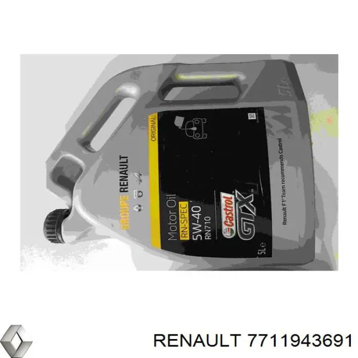 Olej do silnika Renault (RVI) 7711943691