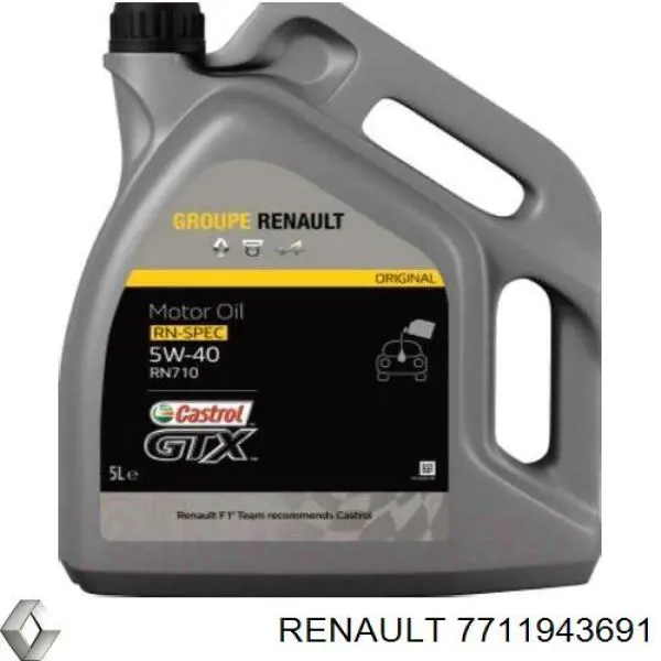 7711943691 Renault (RVI) Olej do silnika