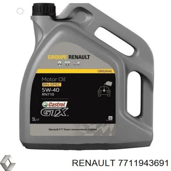 7711943691 Renault (RVI) Olej do silnika