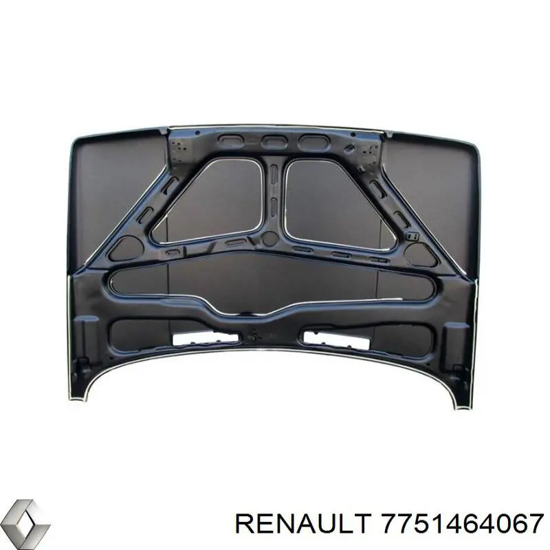 Do koszyka Maska silnika Renault 11 5 dr BC37