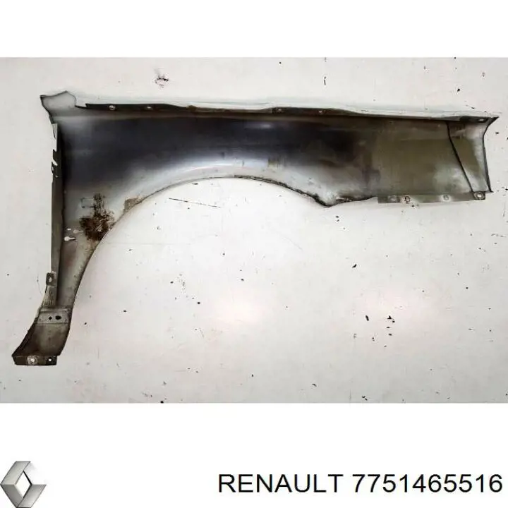 Do koszyka Błotnik przedni prawy Renault 21  L48