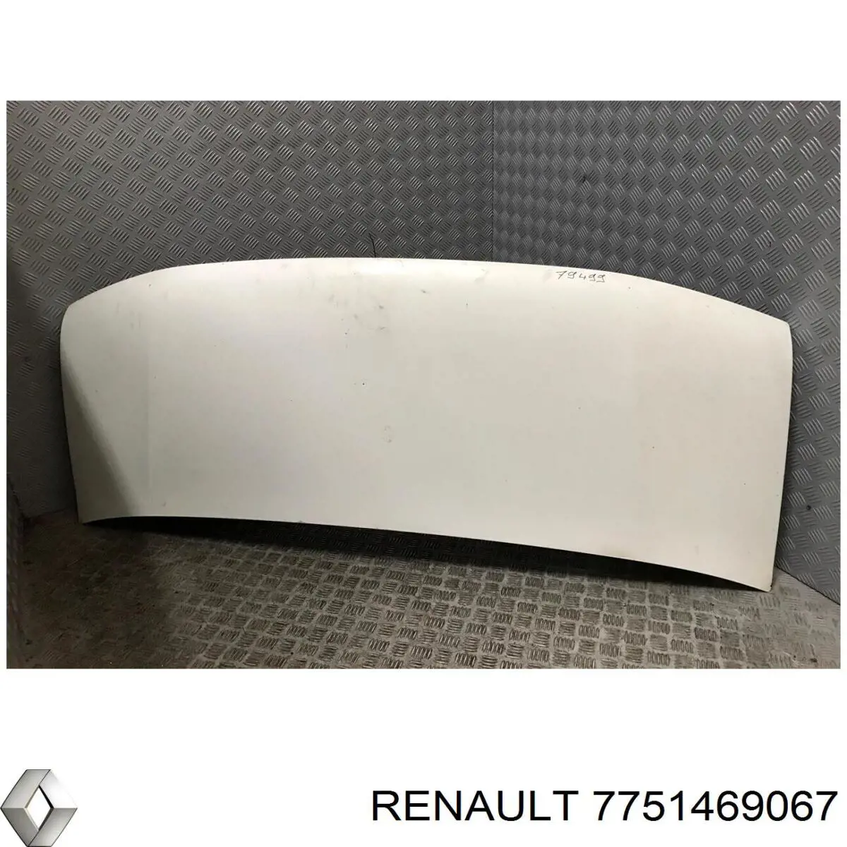 Do koszyka 7751469067 Renault (RVI) Maska silnika