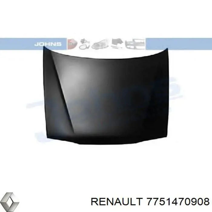 Maska silnika Renault 19 II hatchback (B53, C53) (1992 - 1995) cena, od 219,57 USD