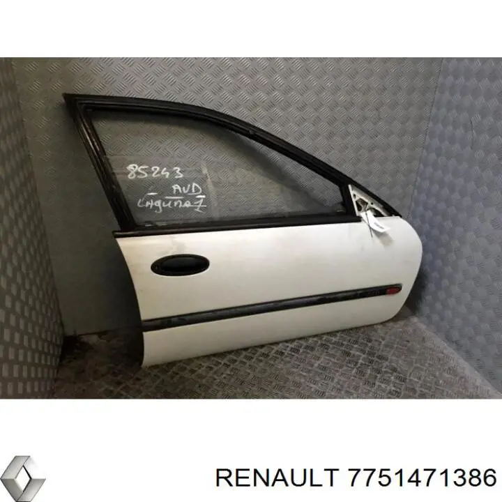 Drzwi przednie prawe Renault Laguna I hatchback (B56, 556) (1993 - 2002) cena, od 122,60 USD