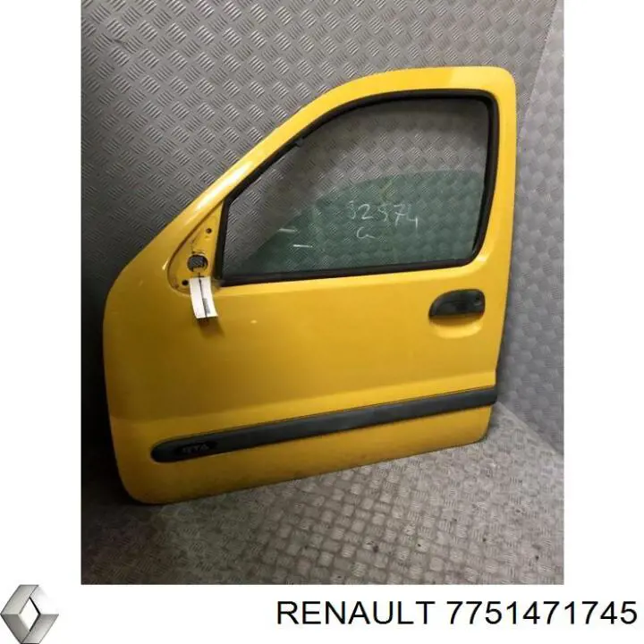 Do koszyka Drzwi przednie lewe Renault Kangoo I KC0, KC1