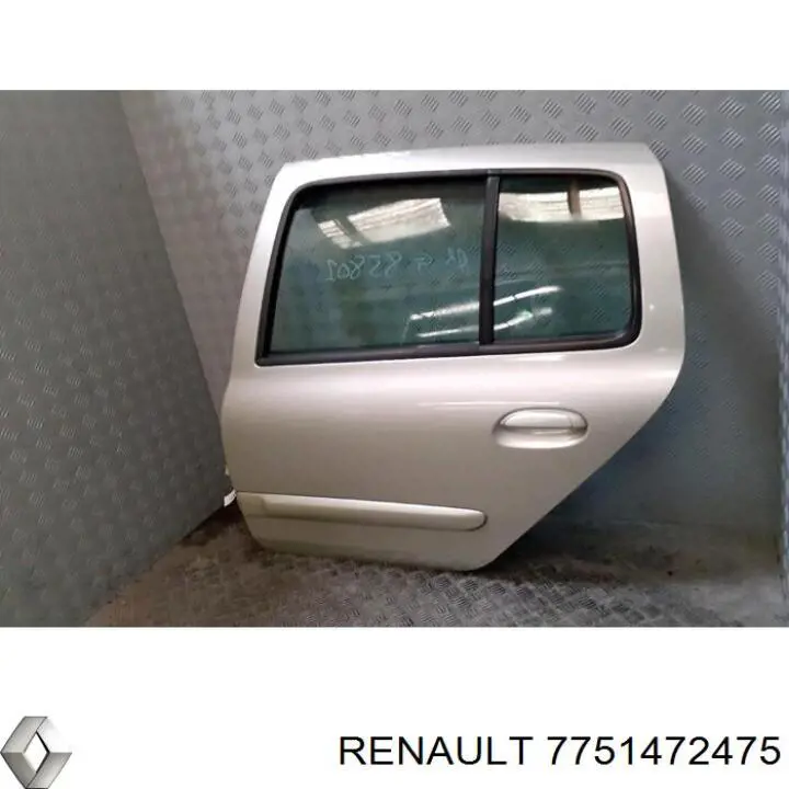 Drzwi tylne lewe do Renault Clio SYMBOL LB0, LB1, LB2